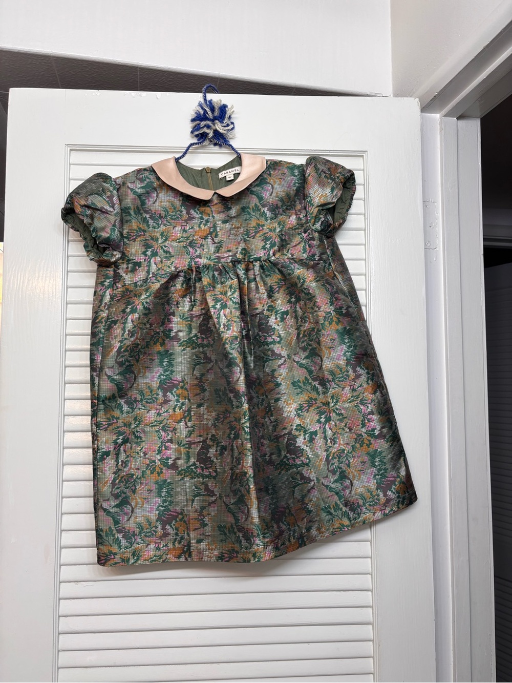 CARAMEL TILIA BABY DRESS - TAPESTRY
FLORAL GREEN size 6y